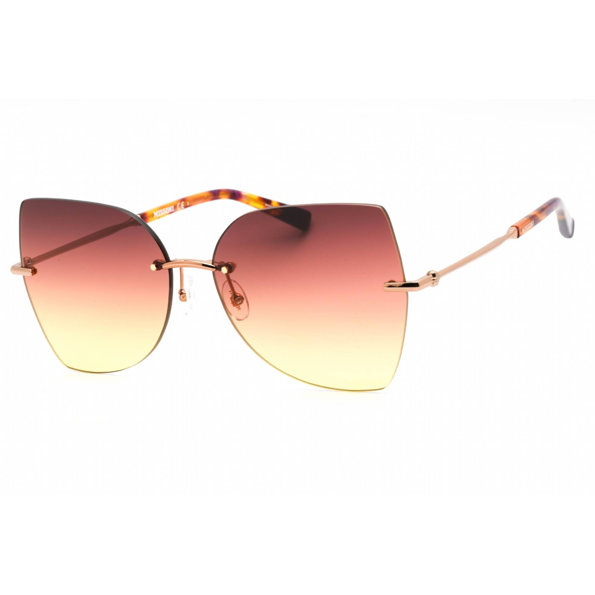 Moschino ハトフレムサンクラス MOS128S L7QIR MOSCHINO MOS128/S 0L7Q IR Sunglasses Orange Frame Grey