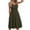 Green#1, variant on pstuiky Summer Dresses for Women , Solid Color Tank Dress Suspenders Midi Dress Casual Sleeveless V-Neck Formal Dresses for Women with Button Black L