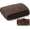 Brown, variant on 100% Wool Blanket, 48" x 62", Warm, Thick, Washable, Military Wool Blanket, Great for Camping, Outdoors, Sporting Events, Survival Kits, Brown