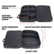 thumbnail image 5 of Funda de transporte para proyector USA Gear, resistente a los arañazos, negra, 5 of 9