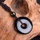 thumbnail image 3 of Joyas para collar con colgante de cristal de obsidiana dorada colorida de Ujin Ice 7A, 3 of 6