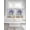 Lavender SlateBlue LightGrey, variant on Purple Lavender Bathroom Window Curtain, Spring Daisy Butterfly Plants Watercolor Blue Light Filtering Coffee Kitchen Curtains, Bedroom Living Room Curtains 2 Panel 84"x45"