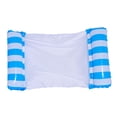 thumbnail image 1 of Flotador inflable para piscina Colamx hamaca de Rayas azules, 1 of 8