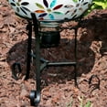 thumbnail image 5 of Sunnydaze Traditional 9.25" Black Steel Outdoor Gazing Globe Stand, 5 of 7