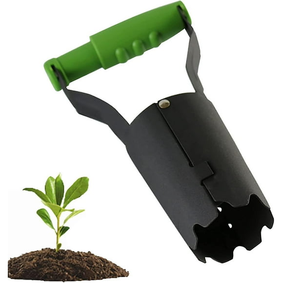 Garden Bulb Planter Tools for Dig/Fill Hole Bulb Transplanter Atomic Planting Soil Free with Depth Mark for Tulips Daffodils Dahlias Vegetable