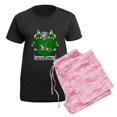 thumbnail image 5 of CafePress - Maguire Coat Of Arms Women's Dark Pajamas - Women's Short Sleeve Print T-Shirt and Pants Dark Cotton Pajama Set, 5 of 7