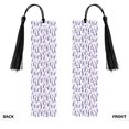thumbnail image 2 of Kdxio Lavender Flowers Print Metal Tassel Bookmarks,Perfect Gift for Art Lovers and Bookworms Metal Bookmarks for Women, 2 of 8