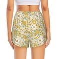 thumbnail image 4 of Goofa Cute Sunflower Printed Women 2 in 1 Running Shorts,Quick Dry Athletic Workout Shorts,High Waisted Athletic Shorts with Liner Pockets-Medium, 4 of 9