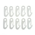 thumbnail image 1 of 10 piezas de nailon para asta de bandera, clips de a presión, hardware de fijación, , 2,3 pulgadas Baoblaze Nylon Flagpole Snap Hook, 1 of 8