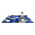 thumbnail image 3 of Joy CarpetsTeam Up 5'4" x 7'8" area rug in color Blue-Color:Blue,Material:Nylon, 3 of 5