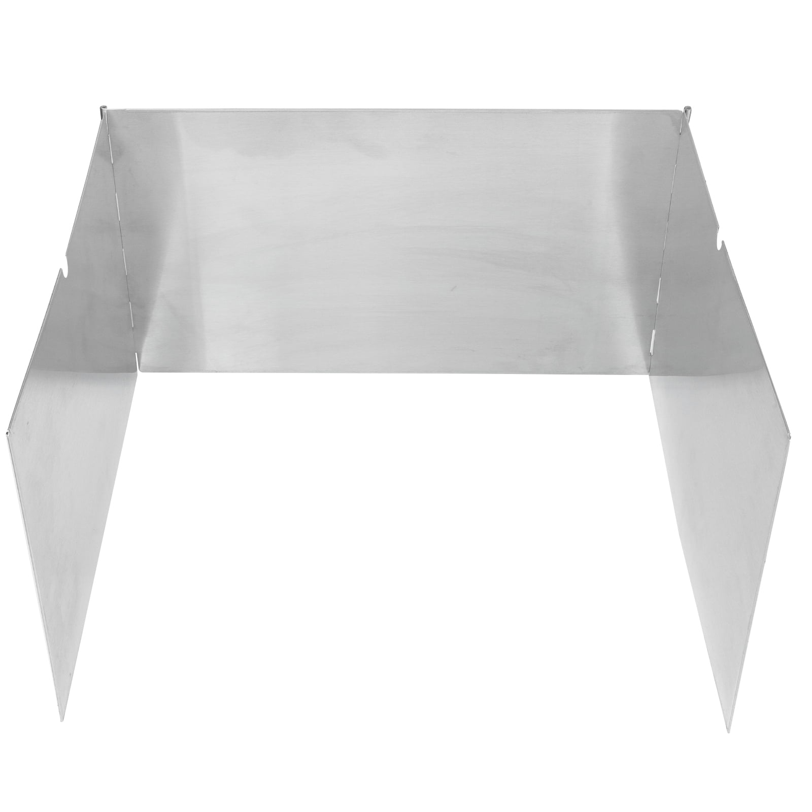 Stove Windshield Windscreen Oil Camping Wind Folding Round Fire Pit