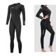 thumbnail image 5 of Traje de neopreno de 3 mm Traje de buceo con protección de cuerpo completo Traje de neopreno con cremallera frontal para adultos - Mujeres L SM SunniMix Traje de buceo, 5 of 8