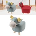 thumbnail image 4 of Animal Shape Footstools, Giraffe Shape Soft Small Prevent Slip Kids Animal Footstools  For Children For Home Red,Blue, 4 of 8
