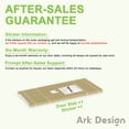 thumbnail image 4 of 32" x 96" Interior 1-Lite Frost Glass Laundry Door Slab White Primer Solid Manufactured Wood Standard Size Slab Door 80"H/96"H, 4 of 8
