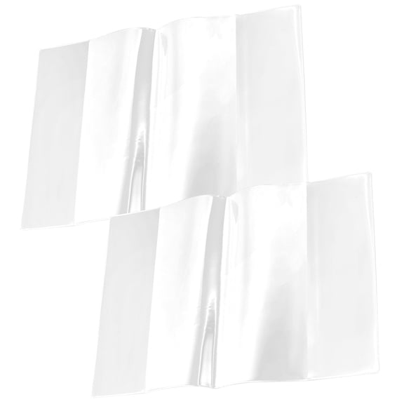 2 Pcs A5 Transparent Protective Case Anti-wear Book Cover Scrapbook Note Pads Notepad Plastic Student