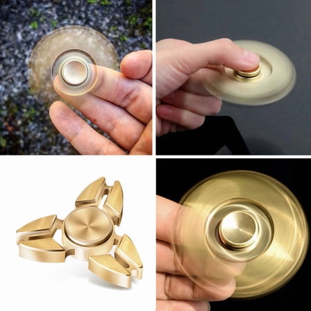 Fidget Spinner Triangular Torqbar Metal  Handspinner Finger