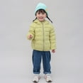 thumbnail image 3 of XBASW Kids Toddler Youth Hooded Puffer Jackets Winter down Cotton Coats Light Weight Padded Outerwear for Boys Girls 1-14Y, 3 of 9