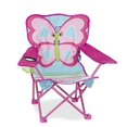 thumbnail image 1 of Melissa & Doug Cutie Pie Butterfly Camp Chair, Pink (96423), 1 of 9