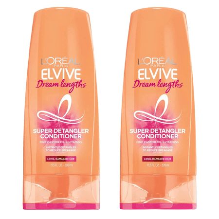 L'Oreal Paris Elvive Dream Lengths Conditioner for Long Damaged 13.5 oz (Pack of 2)