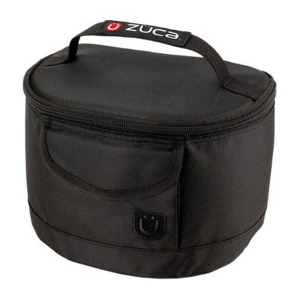 ZUCA Lunchbox (Choose Your Style): Vinyl Liner for Easy Cleaning | for Kids or Adults | BPA Free | Secures to Handle of Any Rolling Bag (Shadow)