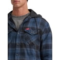 thumbnail image 3 of Wrangler® Men's Heavyweight Hooded Sherpa-Lined Shirt Jacket, 3 of 6