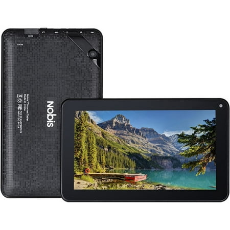 Nobis 7" Quad Core Tablet with Google Mobile Services, 8GB Memory, HD
