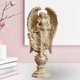 thumbnail image 4 of Figura de ala de ángel, estatua de ángel moderna, artesanías para sala de estar, dormitorio, oficina en casa Beige, 4 of 8