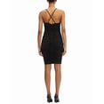 thumbnail image 2 of Hervé Léger womens  Ruched Jersey Mini Dress, XL, Black, 2 of 3