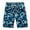 22Blue, variant on Men's Swim Trunks Lightweight Quick Dry Board Shorts with Pockets Printed Beach Casual Swimsuit Swimwear for Men