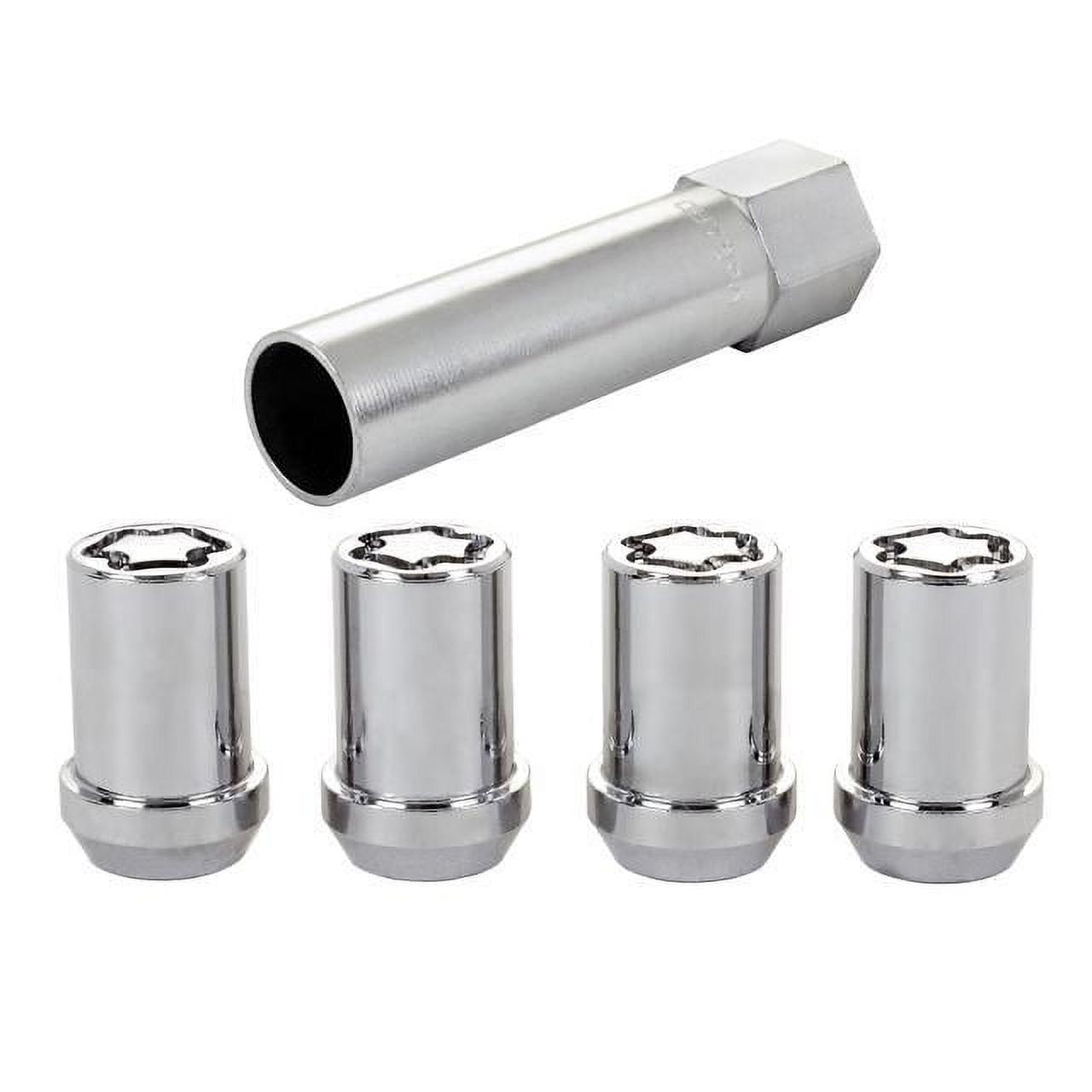McGard Rim Lock – M12 X 1.5 X 45mm – Tapered Collar SW17 – Chrome – Made In Germany 2 thumbnail image