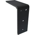 thumbnail image 5 of Ekena Millwork 2 1/2"W x 6"D x 6"H Countertop Support Steel Heavy Duty Bracket w/ Gusset, Powder Coated Black, 5 of 10