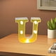 thumbnail image 1 of Luz nocturna LED ajustable para escritorio con control. Lámpara de mesa moderna recargable por USB para dormitorio., 1 of 4