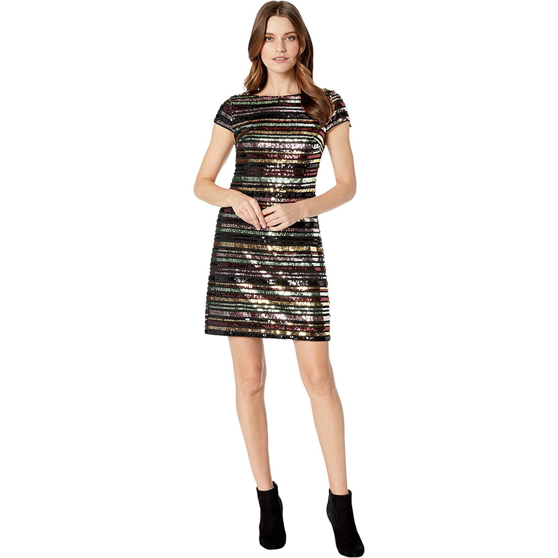 Vince Camuto Printed Cap Sleeve Shift Dress SIze 4/6/12/14 NWT MSRP $128 