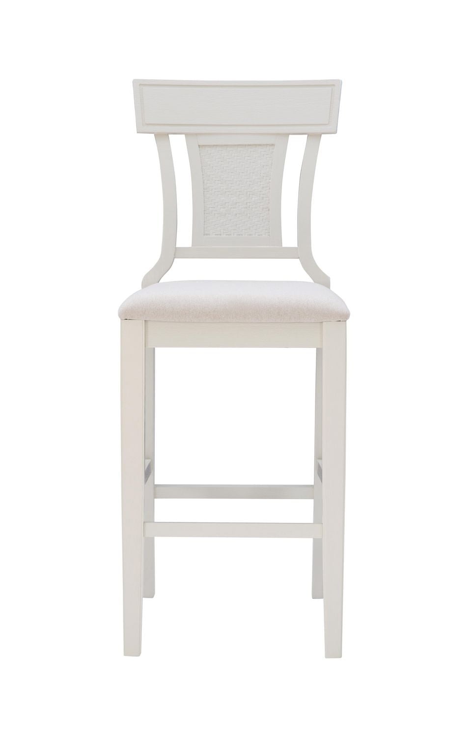 Tabouret de bar Alton, blanc