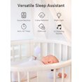 thumbnail image 4 of Momcozy Machine à Sons Portable, Petite Machine à Bruit Blanc Coquillage avec Détection de Pleurs, 10 Sons Apaisants, Veilleuse, Rechargeable USB, 4 of 8