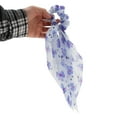 thumbnail image 5 of Unique Bargains 1 Pc Fashion Butterfly Pattern Hair Scrunchies Hair Ties Blue, 5 of 5