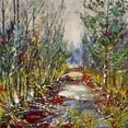 thumbnail image 2 of Chodyukov, Aleksander 26x26 Black Ornate Wood Framed with Double Matting Museum Art Print Titled - Direct Path, 2 of 4
