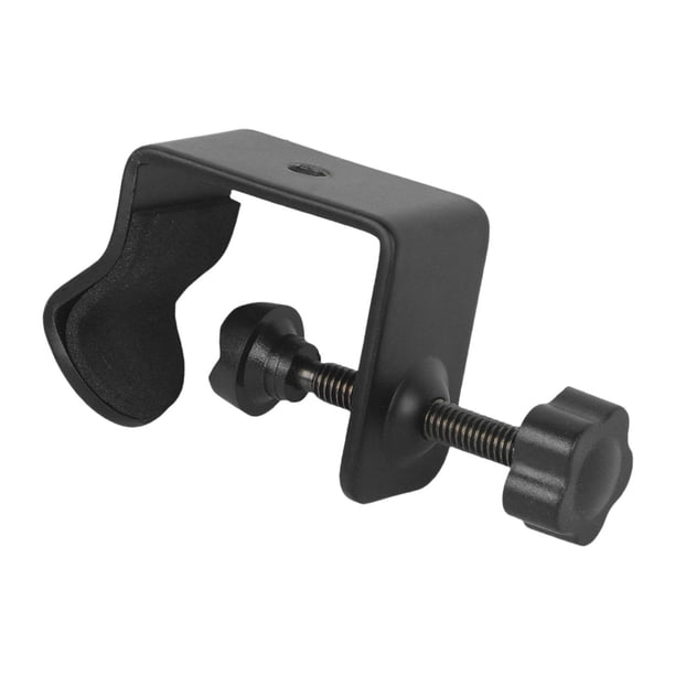 Accesorio de montaje de soporte de base Soporte de montaje de superficie de trabajo ajustable Negro para Estilo B