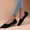 Black, variant on Quaouag Women's Ballet Flats Comfortable Casual Dressy Shoes,Work Flats Office Shoes Pointed Toe Flats.