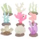 thumbnail image 1 of 9 Uds. Resplandor acuario arrecife de Coral decoraciones simulación Coral planta pecera modelo de planta, 1 of 5