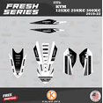 thumbnail image 3 of Kalair GFX Graphics Kit for KTM Enduro 2-Stroke 125 XC, 250 XC and 300 XC (2019-2022) Fresh Series, 3 of 5