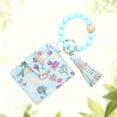 thumbnail image 4 of Hearth & Gear Boho Style Beaded Tassel Keychain Wallet Bracelet Pack Boho Style Wristlet Wallet Keychain With Beaded Tassel, 4 of 4