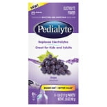Pedialyte Powder Packs Grape 0.6 oz. x 6 pack (pack of 6)