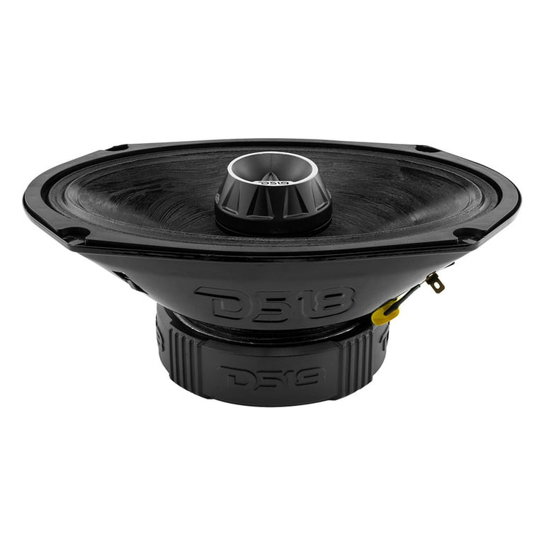 DS18 PRO-ZT69 2-Way Midrange Car Speakers, 6x9 Inches, 550 Watts