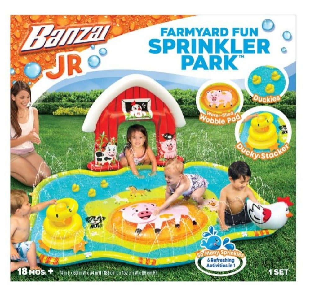 Banzai 6091 Farmyard Fun Sprinkler Park