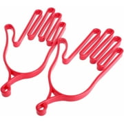 MUXSAM Golf Gloves Stretcher Holder Keeper Hanger Gloves Support Frame Golf Gloves Holder Rack Dryer Shaper Tool