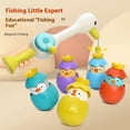 thumbnail image 3 of Baby bath water toy - Baby Toys,Water Table Toys,Baby Bath Toys for Babies 6-12 Months,6 Pcs Bathtub Toy Set with Magnetic Fishing Game,Floating Toy,Shower Beach Pool Toy Gift for Infant Kid, 3 of 4