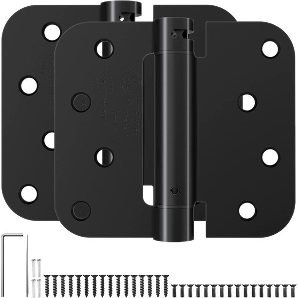 X Home SelfClosing Spring Hinge 4 inch Door Hinge with Adjustable