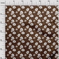 thumbnail image 2 of oneOone Polyester Spandex Brown Fabric Florals Craft Projects Decor Fabric Printed By The Yard 56 Inch Wide-EMM, 2 of 4