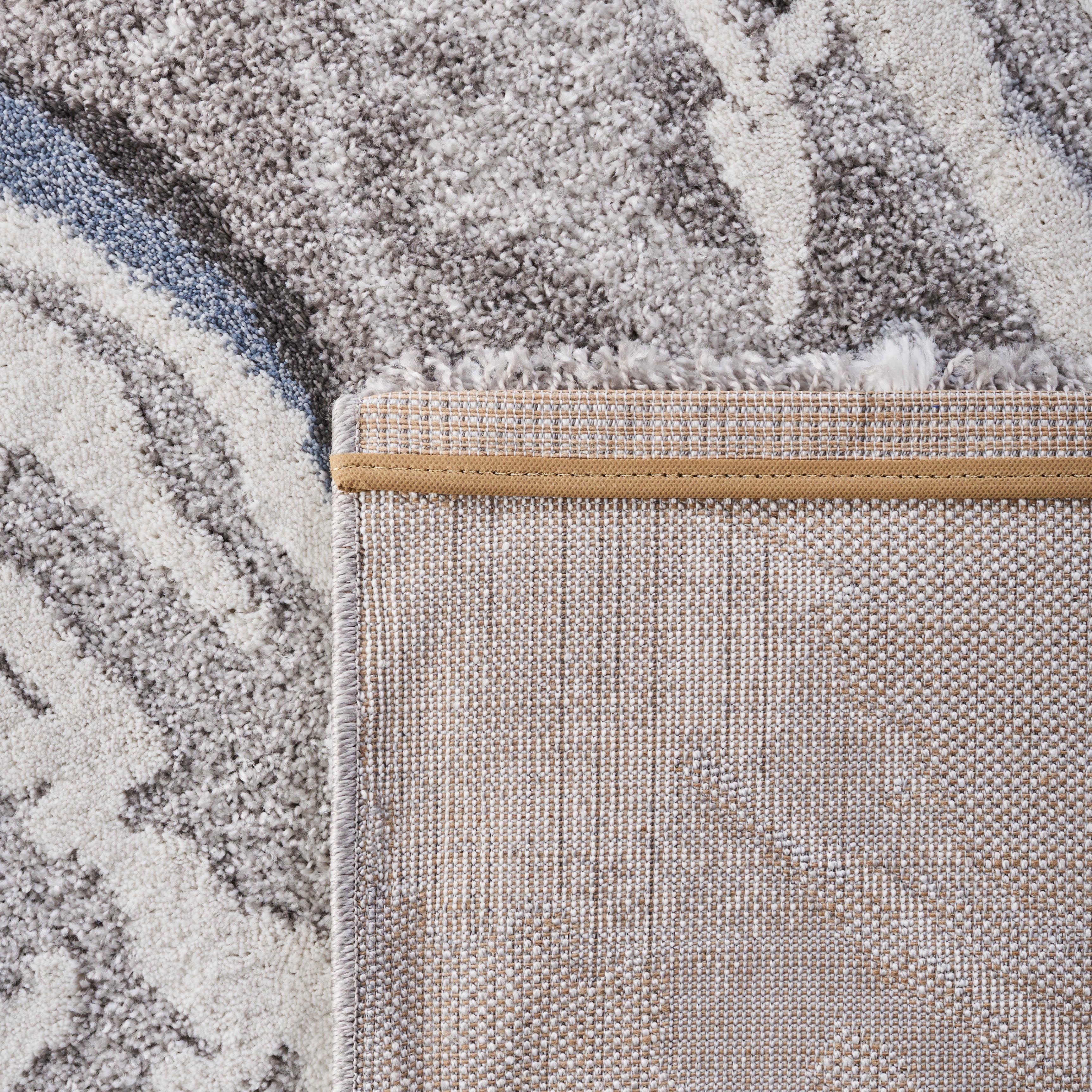 SAFAVIEH Century Hyde Camouflage Area Rug, Grey/Blue, 2'7" x 5'